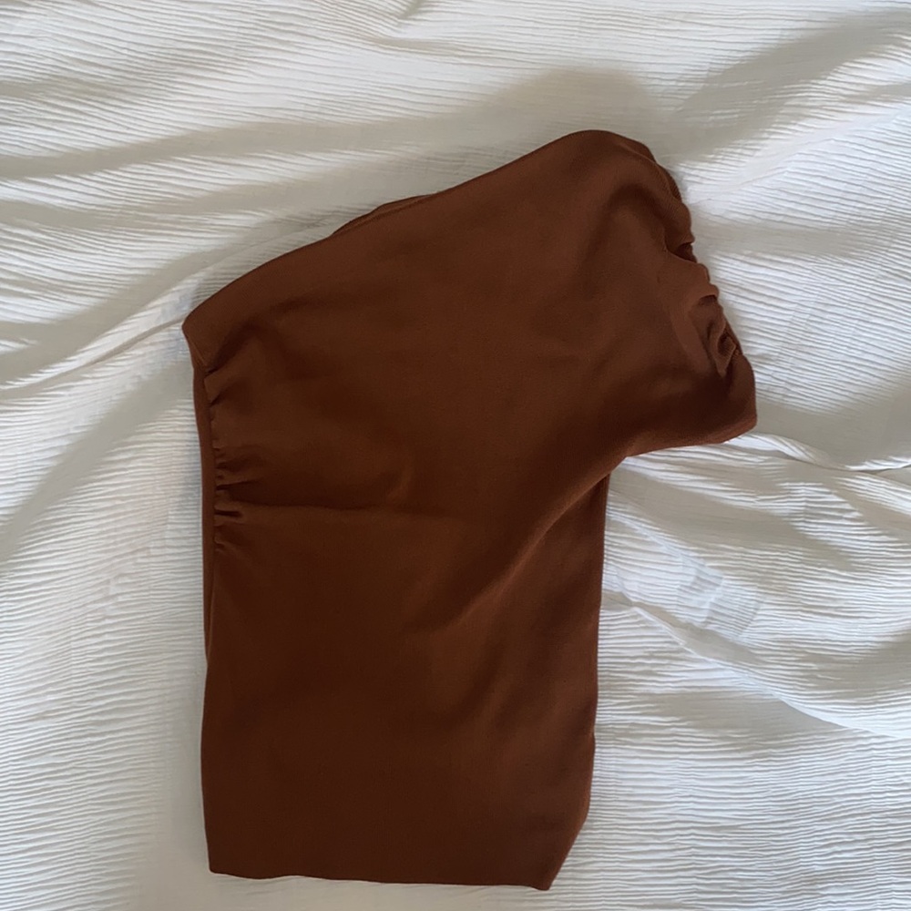 Zara One Shoulder Top
